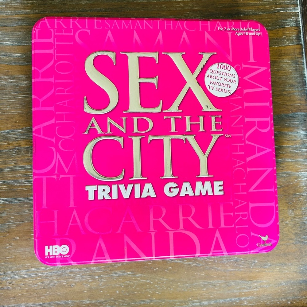 Sex and the City Trivia Game Like New Sealed Lifestyle Cards